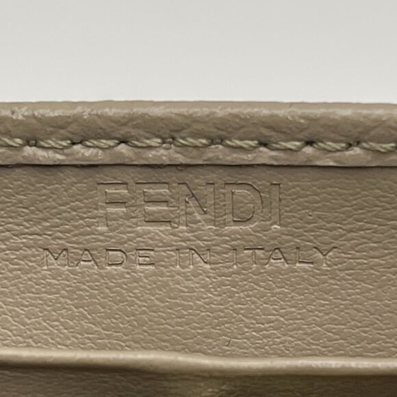 Fendi  Vitello Cruise F is Fendi Continental Envelope Wallet Tortora - Preowned - Picture 9 of 16